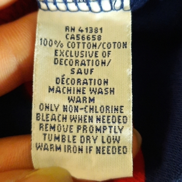 Polo Ralph Lauren Short Sleeve Shirt Red Blue Stripe Mens Size 2XL - Picture 9 of 9